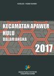 Kecamatan Apawer Hulu Dalam Angka 2017