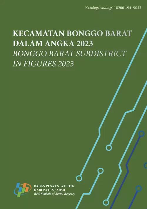 Bonggo Barat Subdistrict in Figures 2023