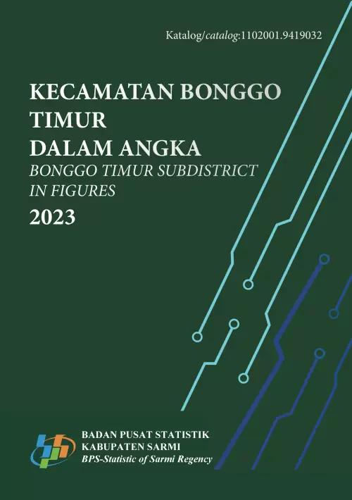 Bonggo Timur Subdistrict in Figures 2023