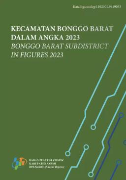 Bonggo Barat Subdistrict In Figures 2023